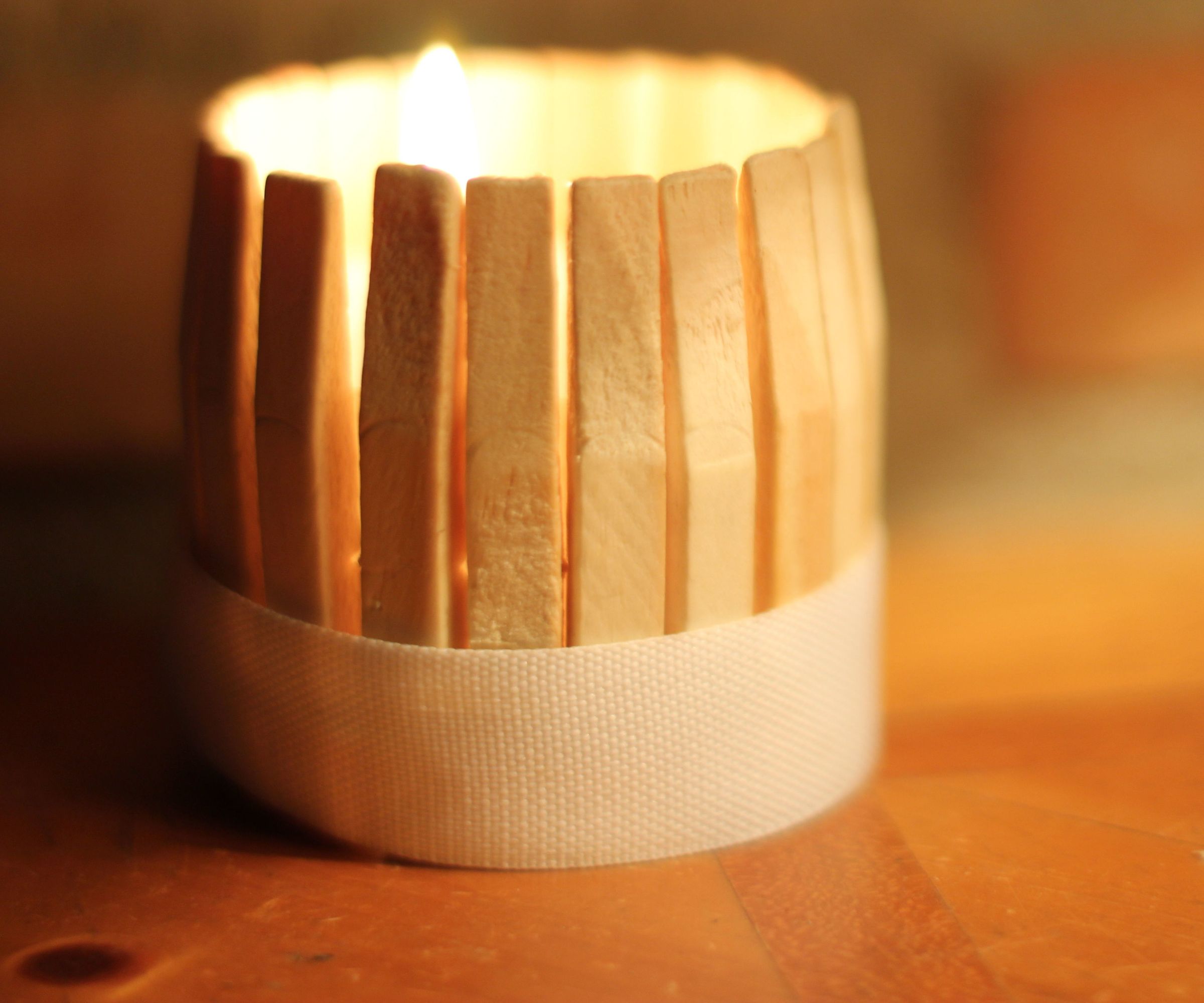 Clothespin cup 
