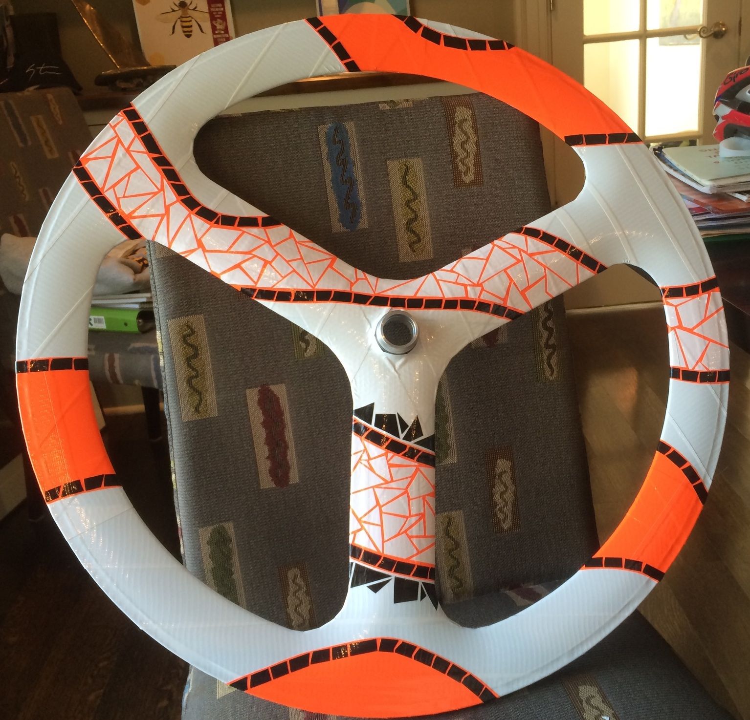 Duct Tape Bike Wheel Art 8 Steps (with Pictures) Instructables