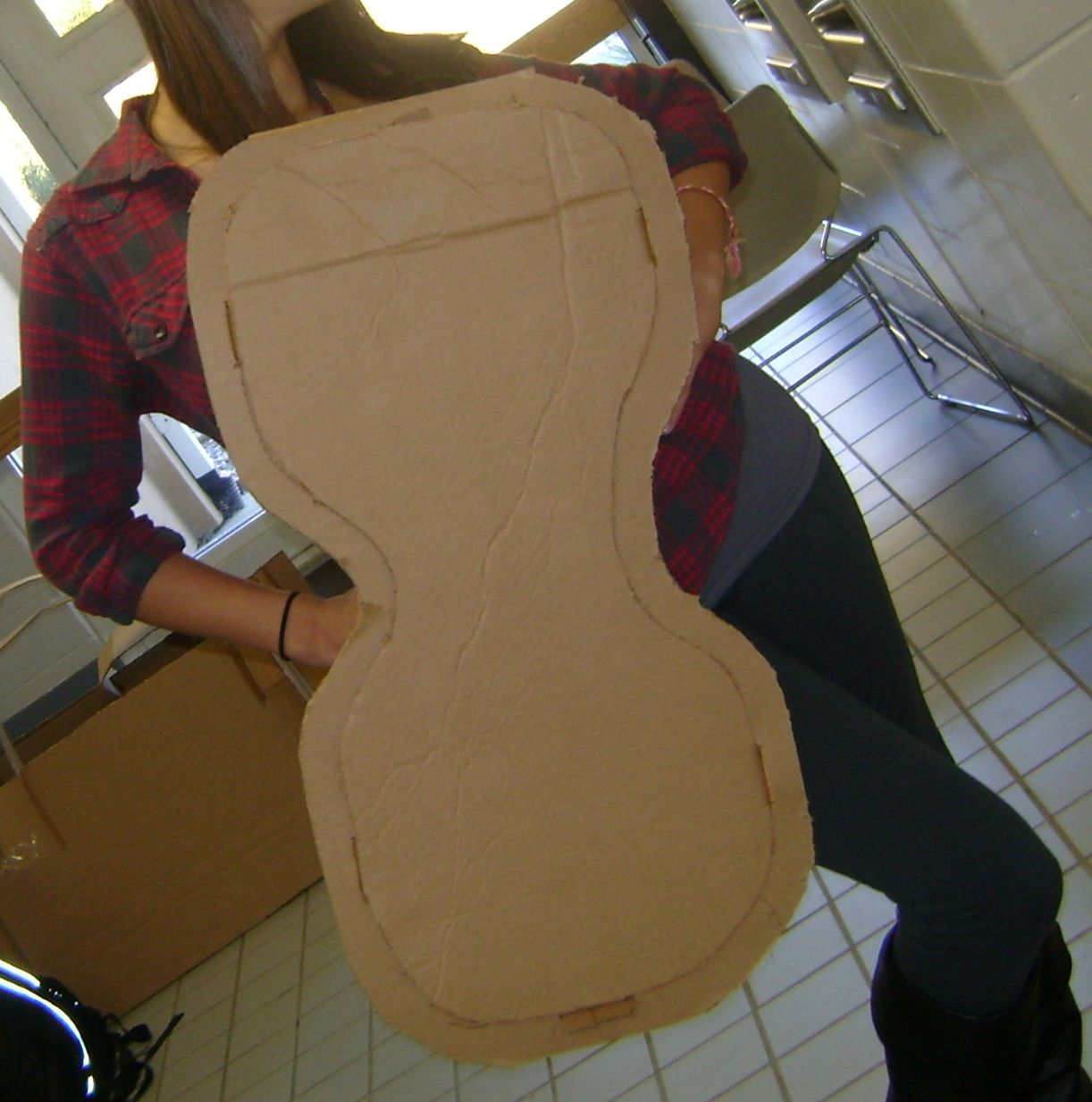 Gigantic Grand Goggles - Slotted Construction Cardboard Costume