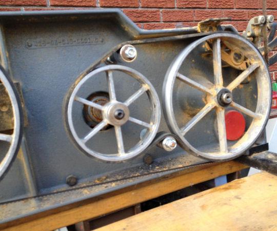 BandSaw Modification for a Streching Belt