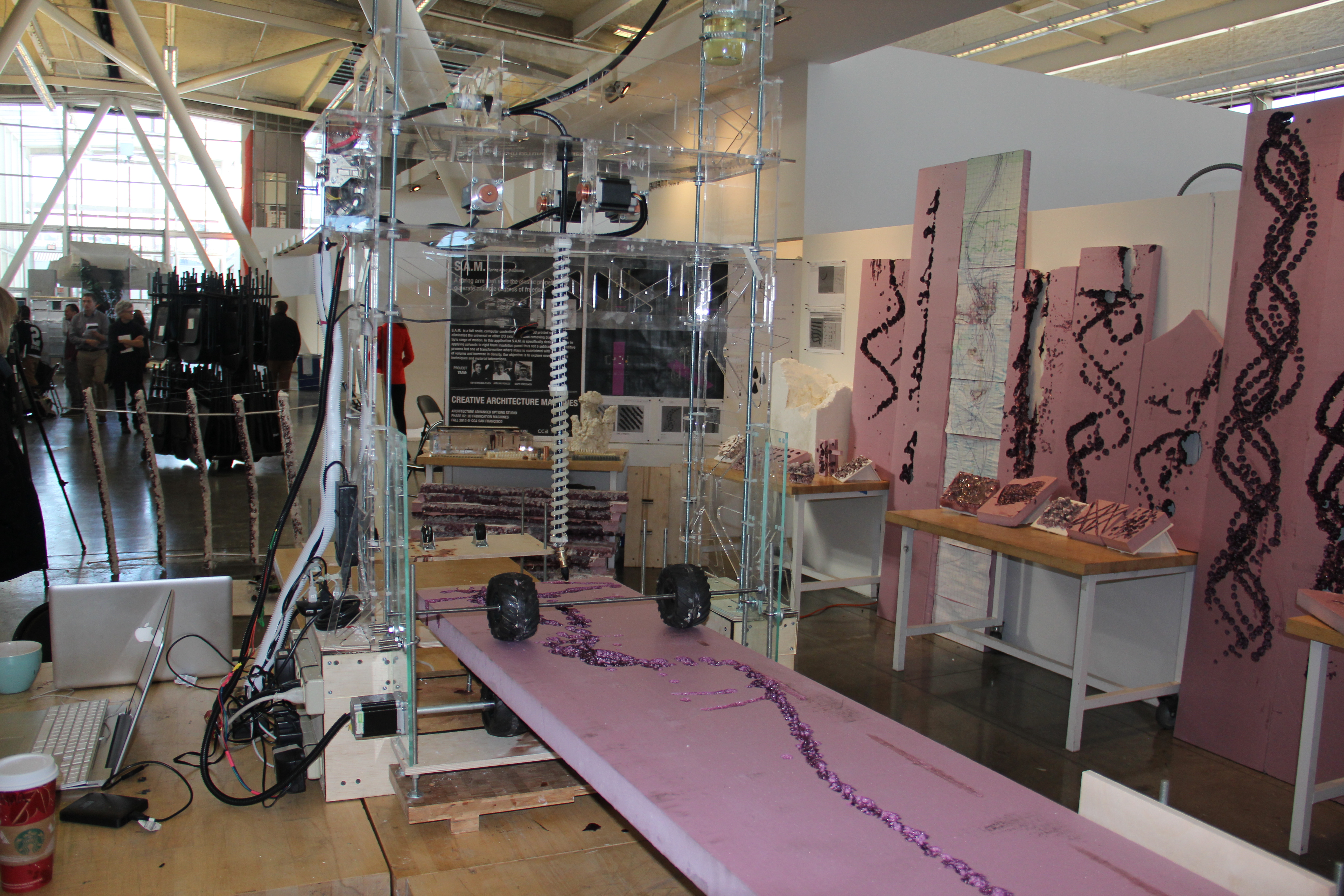 S.A.M. Spring Aided Machining (CNC With Adhesive Remover)