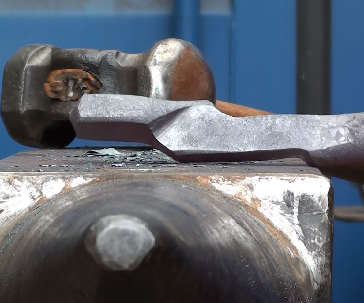 One heat tong blank