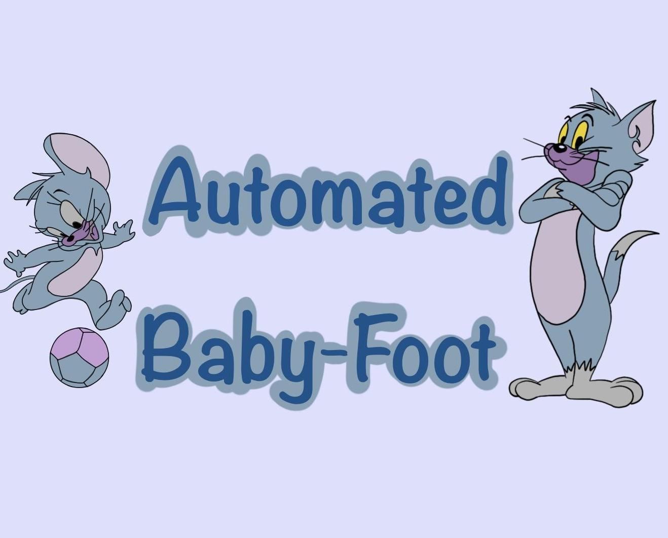 Automated Baby-Foot Table Simplified