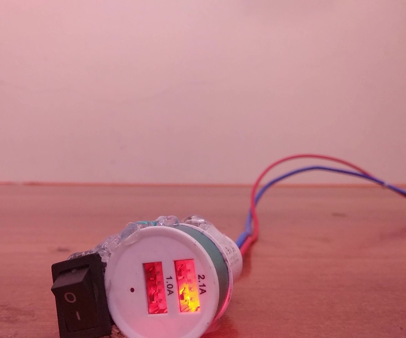 U.S.B. Charger for Motorcycle