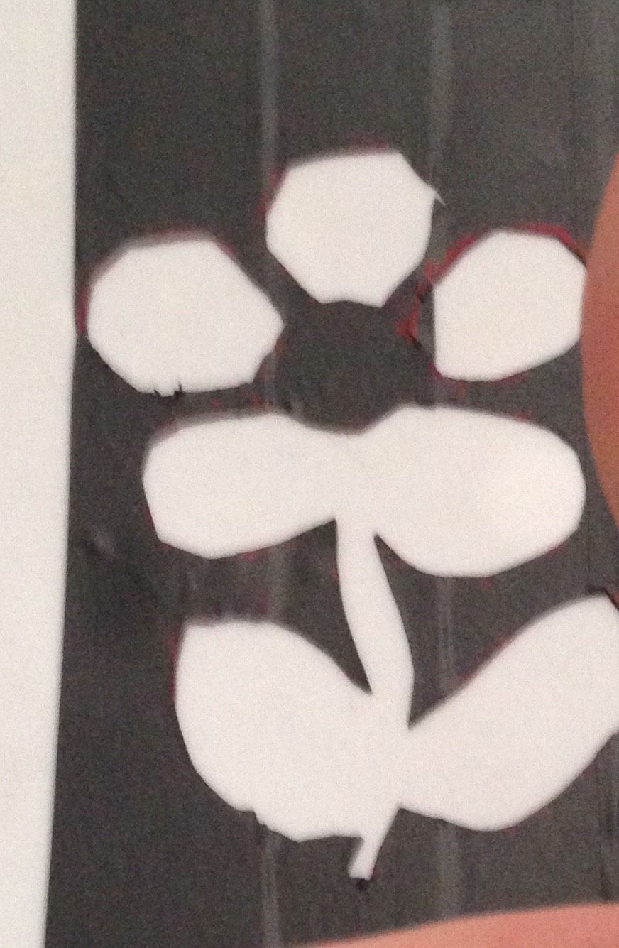 Glass Etching Stencil