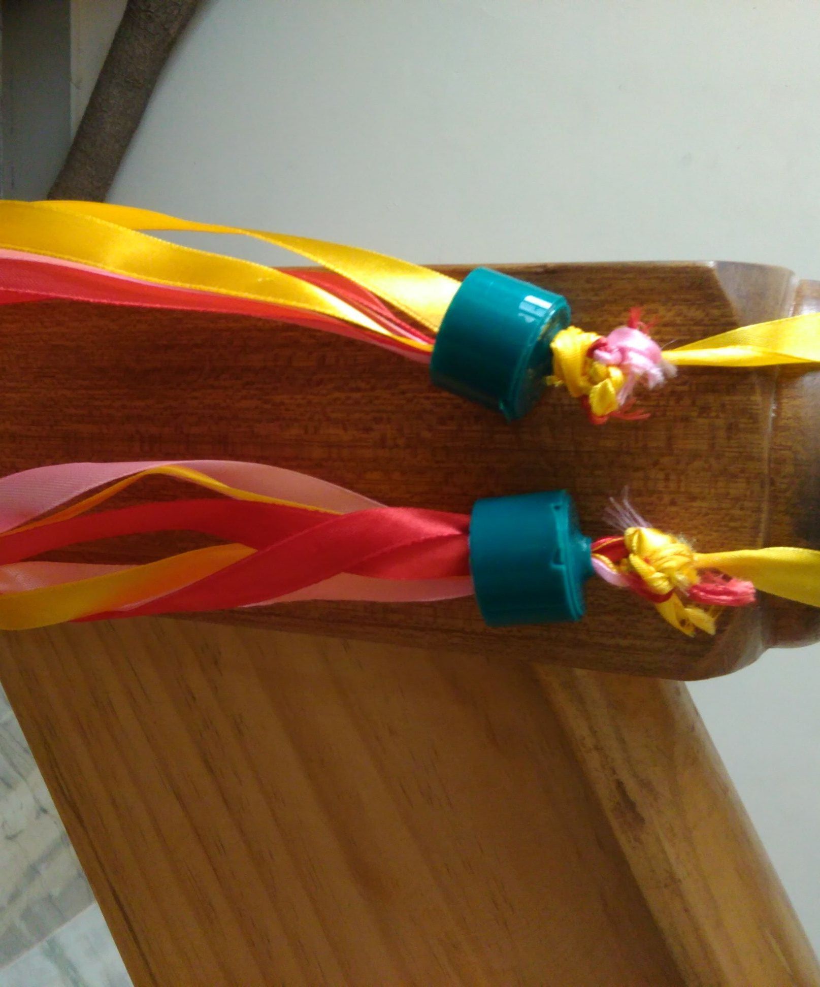 Ribbion  Twisted Necklace