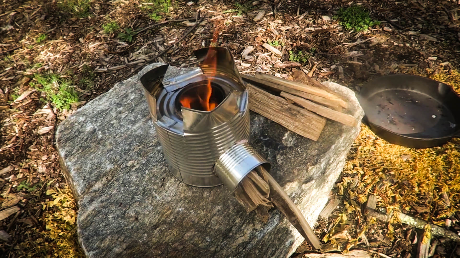 DIY Rocket Stove Out of Cans 5 Steps Instructables