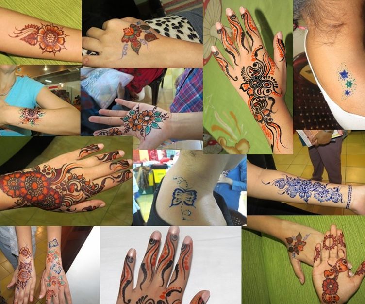 Coloured Henna 