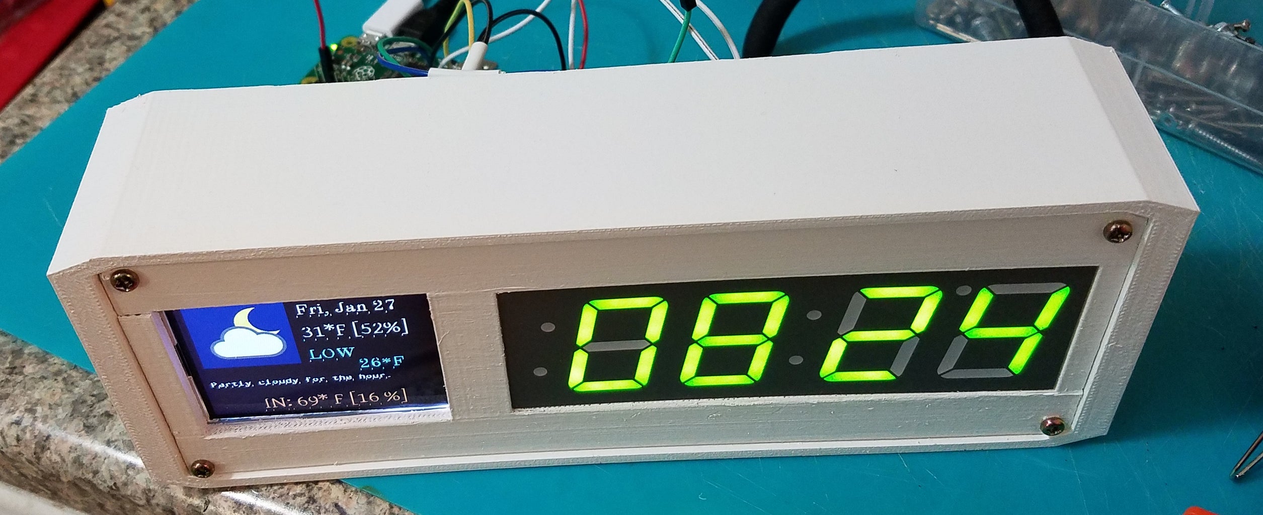 Weather Clock : 15 Steps (with Pictures) - Instructables