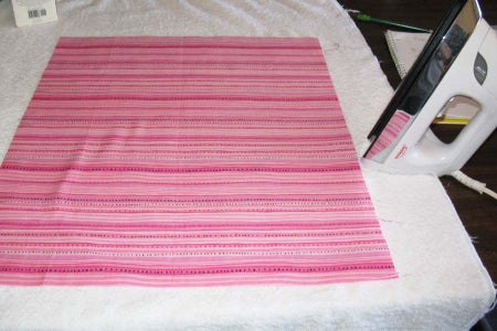 Cut Fabric and Sew the Pocket Strip.