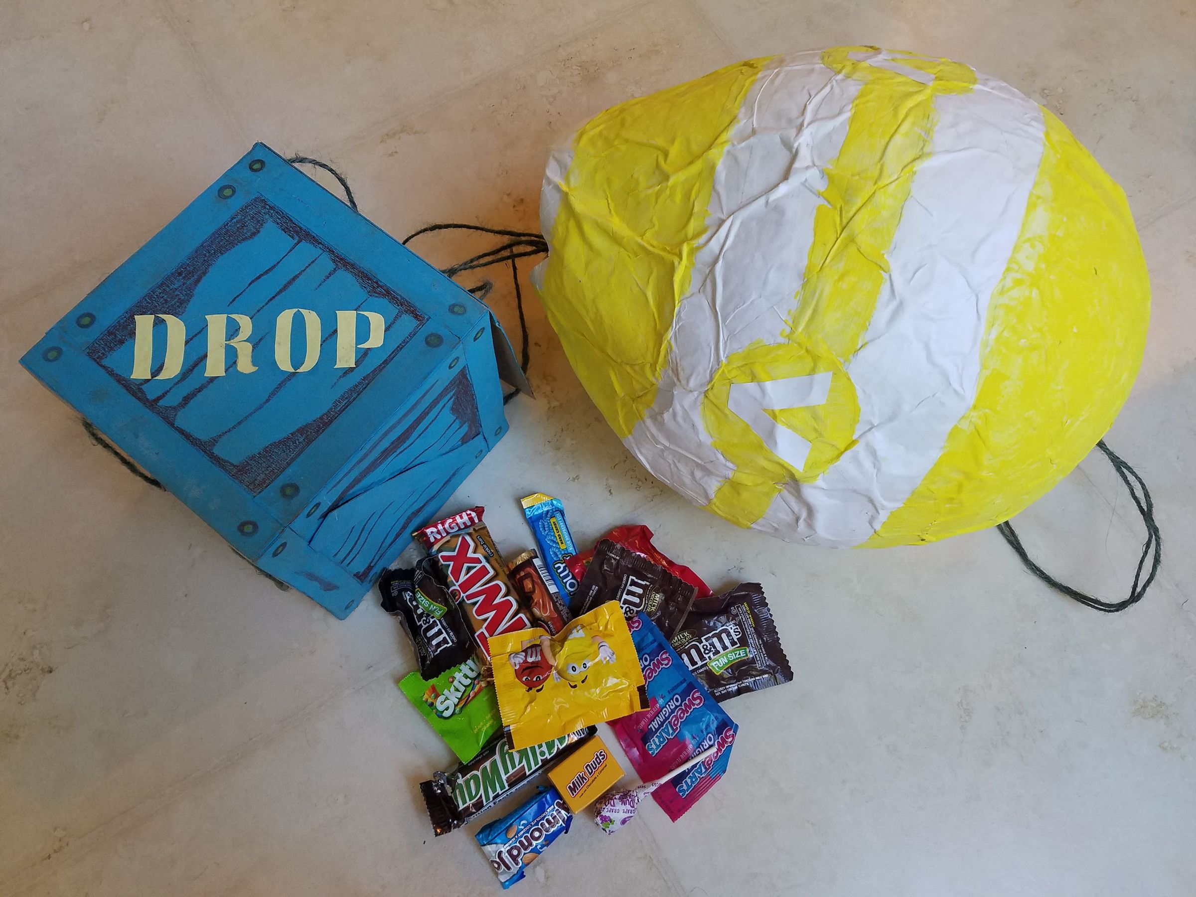 Fortnite Supply Drop Piñata : 5 Steps (with Pictures) - Instructables for Fortnite Supply Drop Free Printable