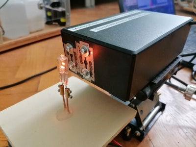 First Test With a Halogen Lamp
