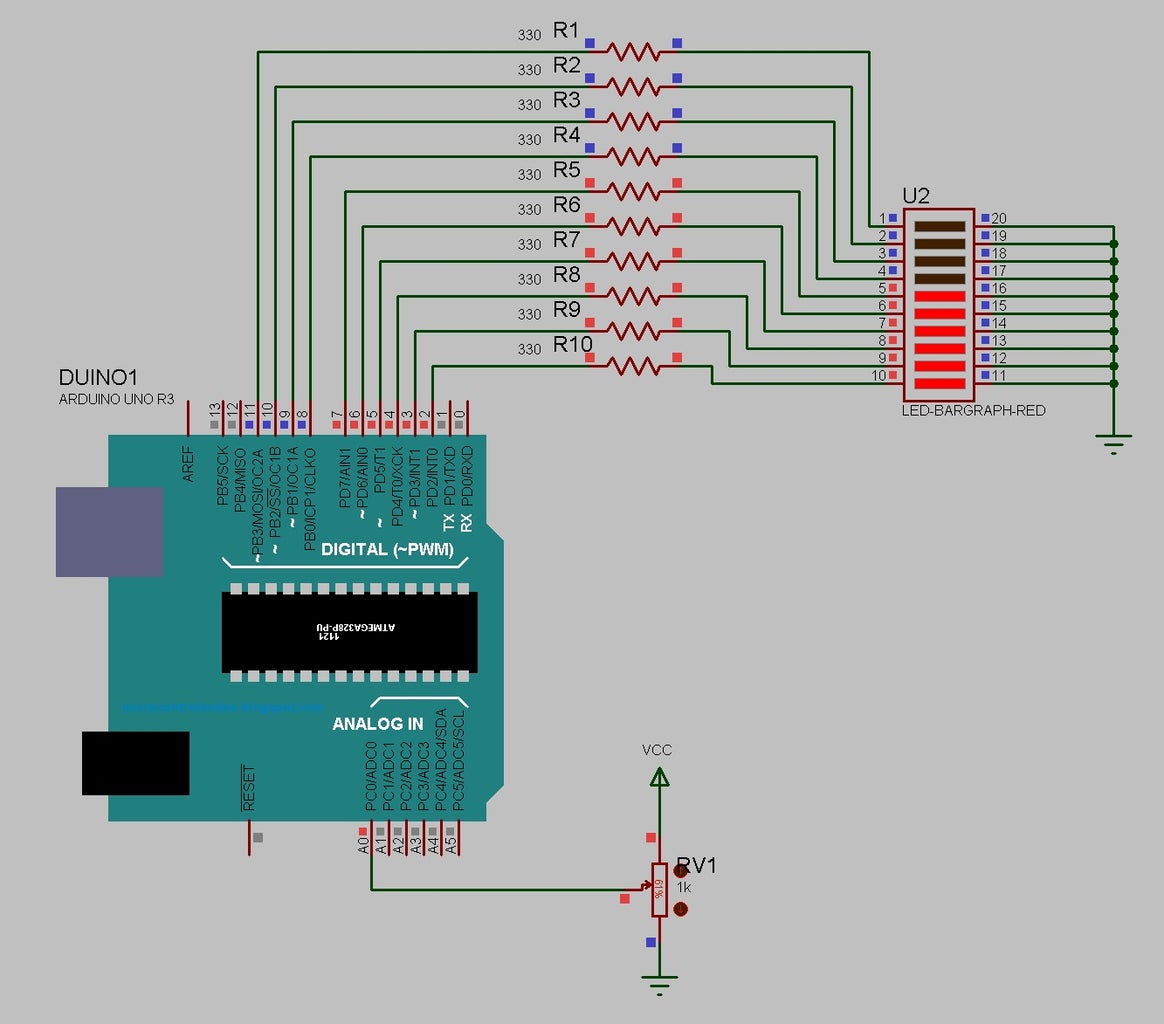 Arduino Bargraph Display : 3 Steps - Instructables