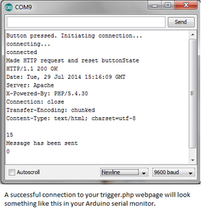 E-mail Button: Connecting Arduino to IFTTT to Send Emails, Tweets, Text ...
