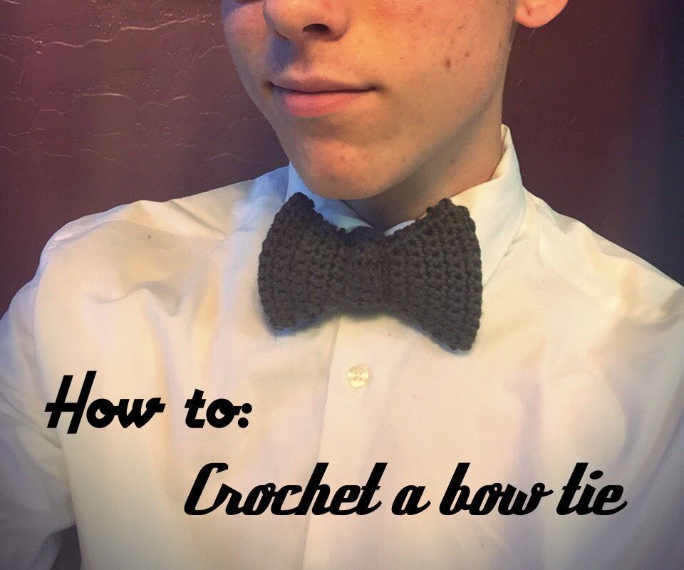 How to Crochet a Bow Tie
