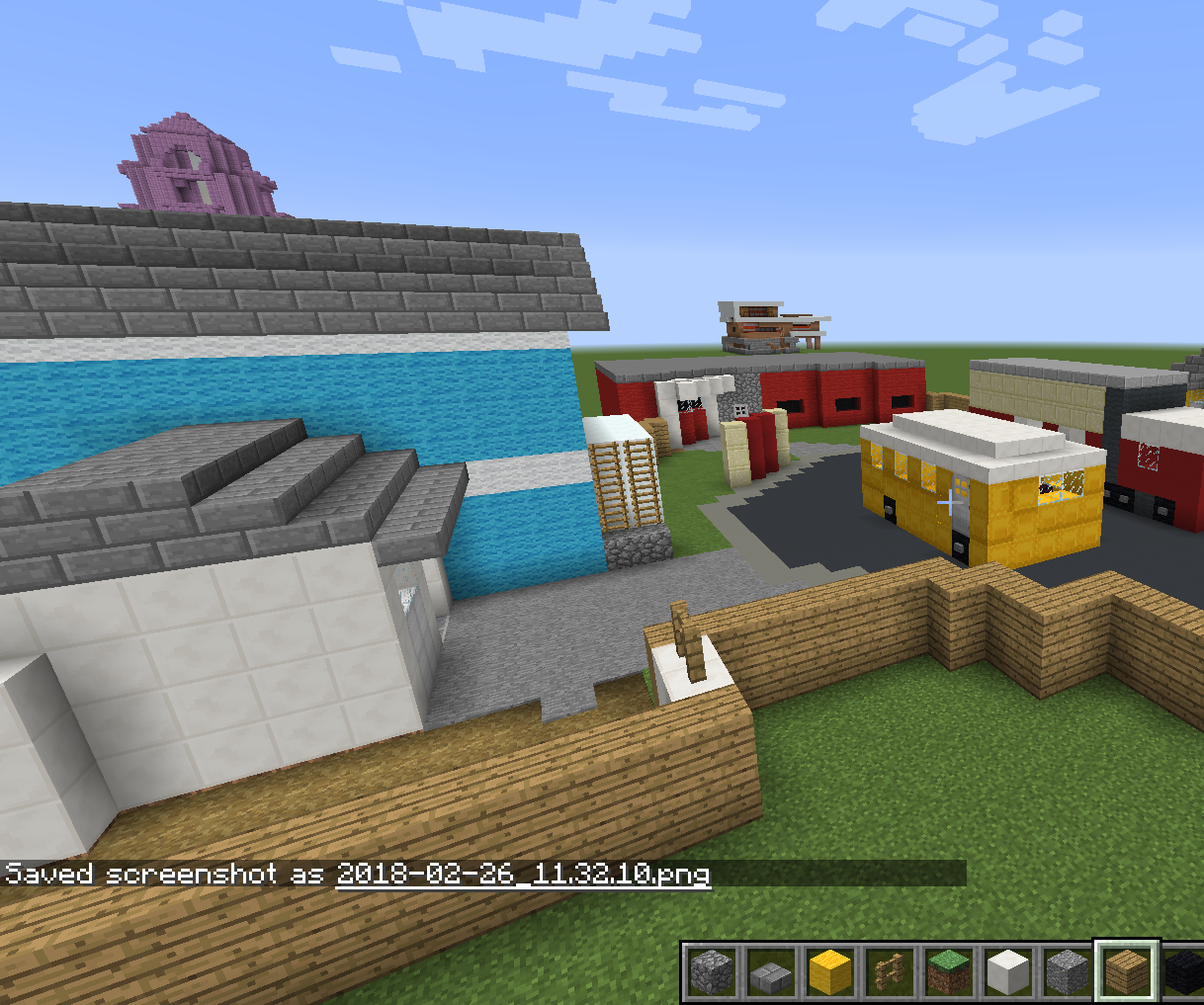 Mine Craft Town (Nuke-town From Black Ops)