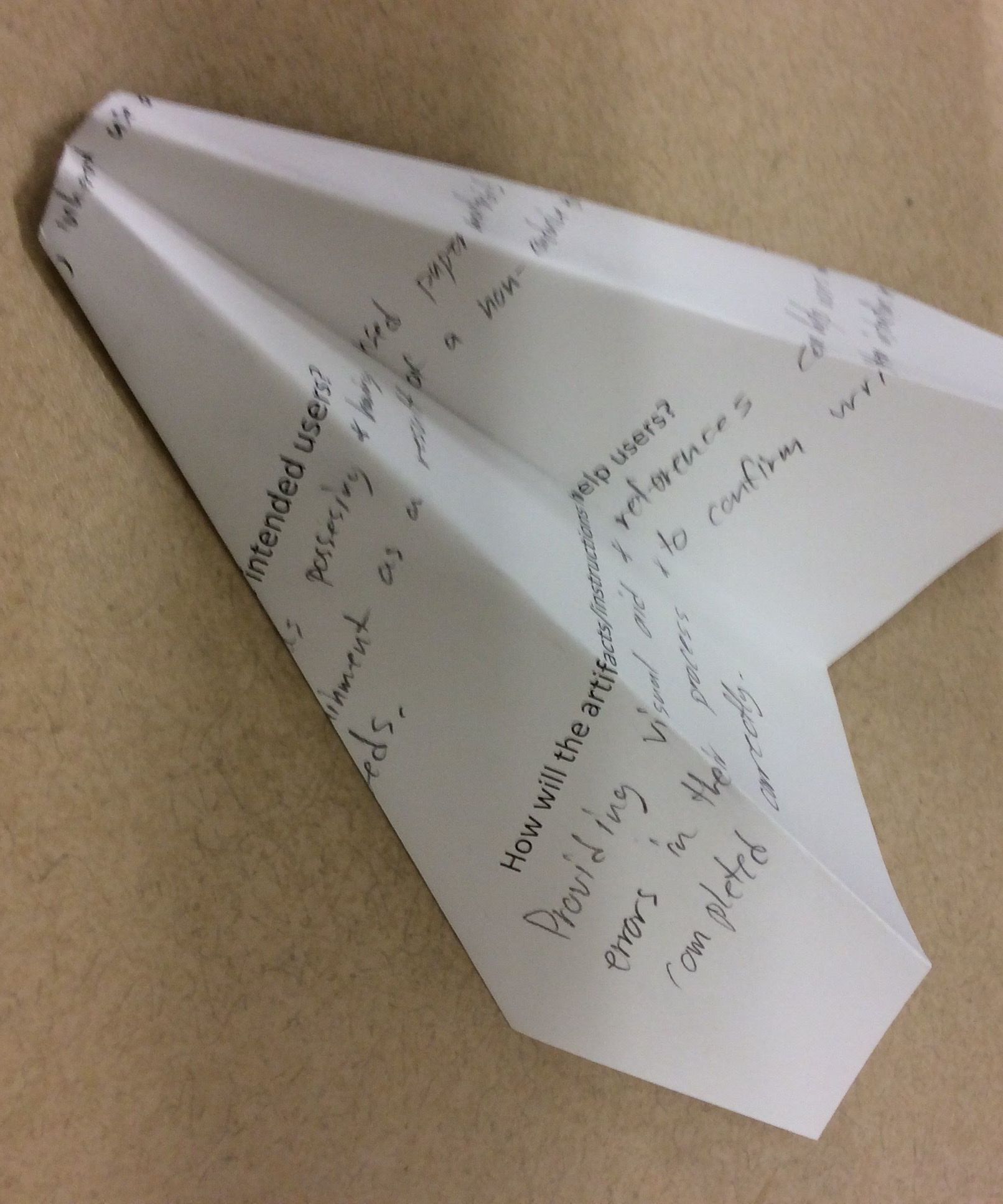 Paper Airplane