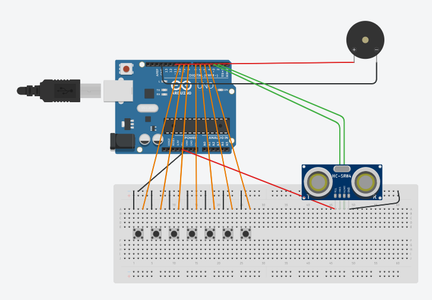 Wiring Main Piano (push Buttons and Wires)