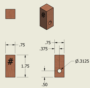 Drilling Number Blocks