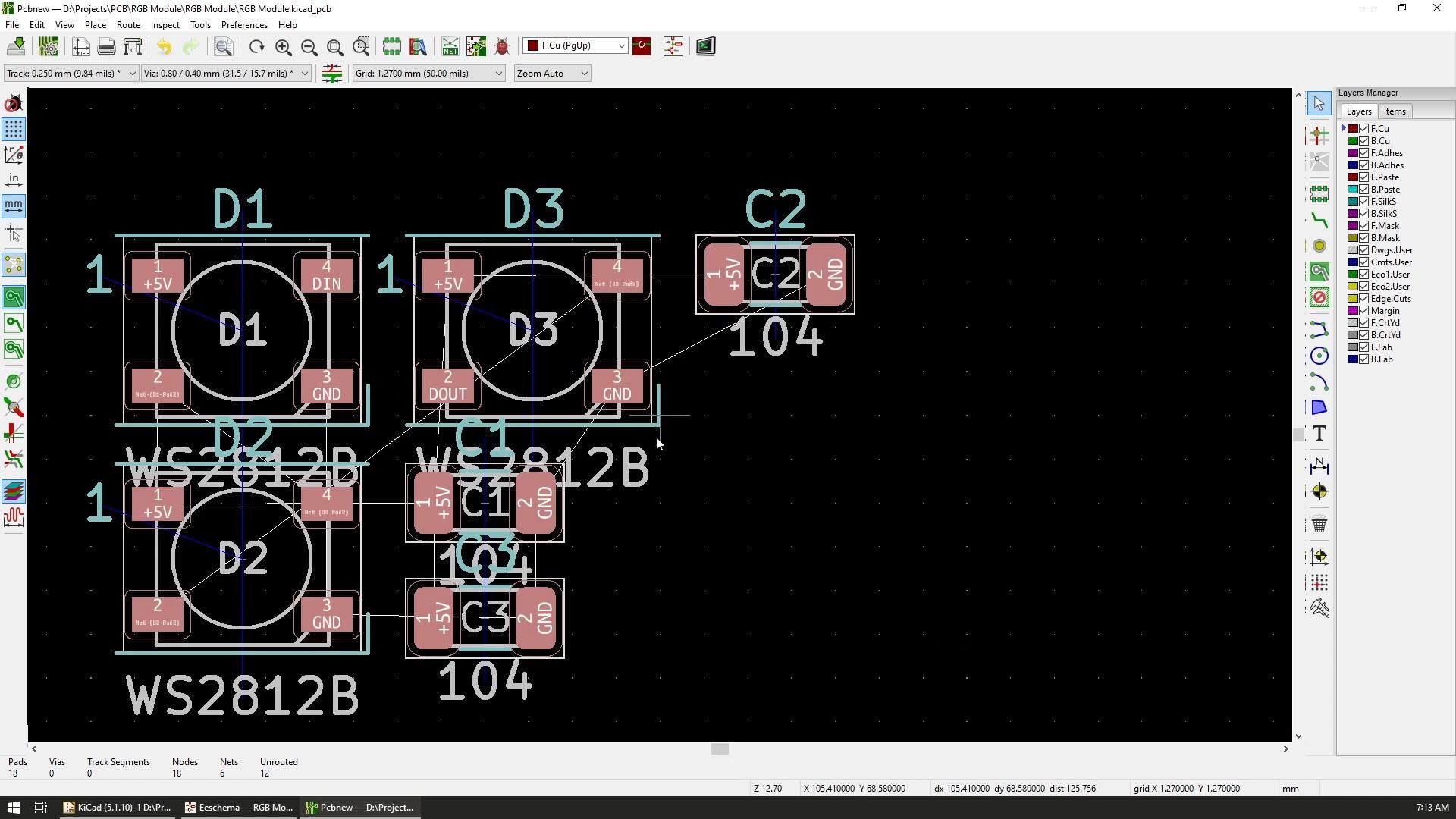 Design a PCB for the Very First Time in KiCad : 9 Steps (with Pictures ...