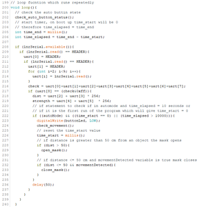 Programming and Component Interface of Prototype II