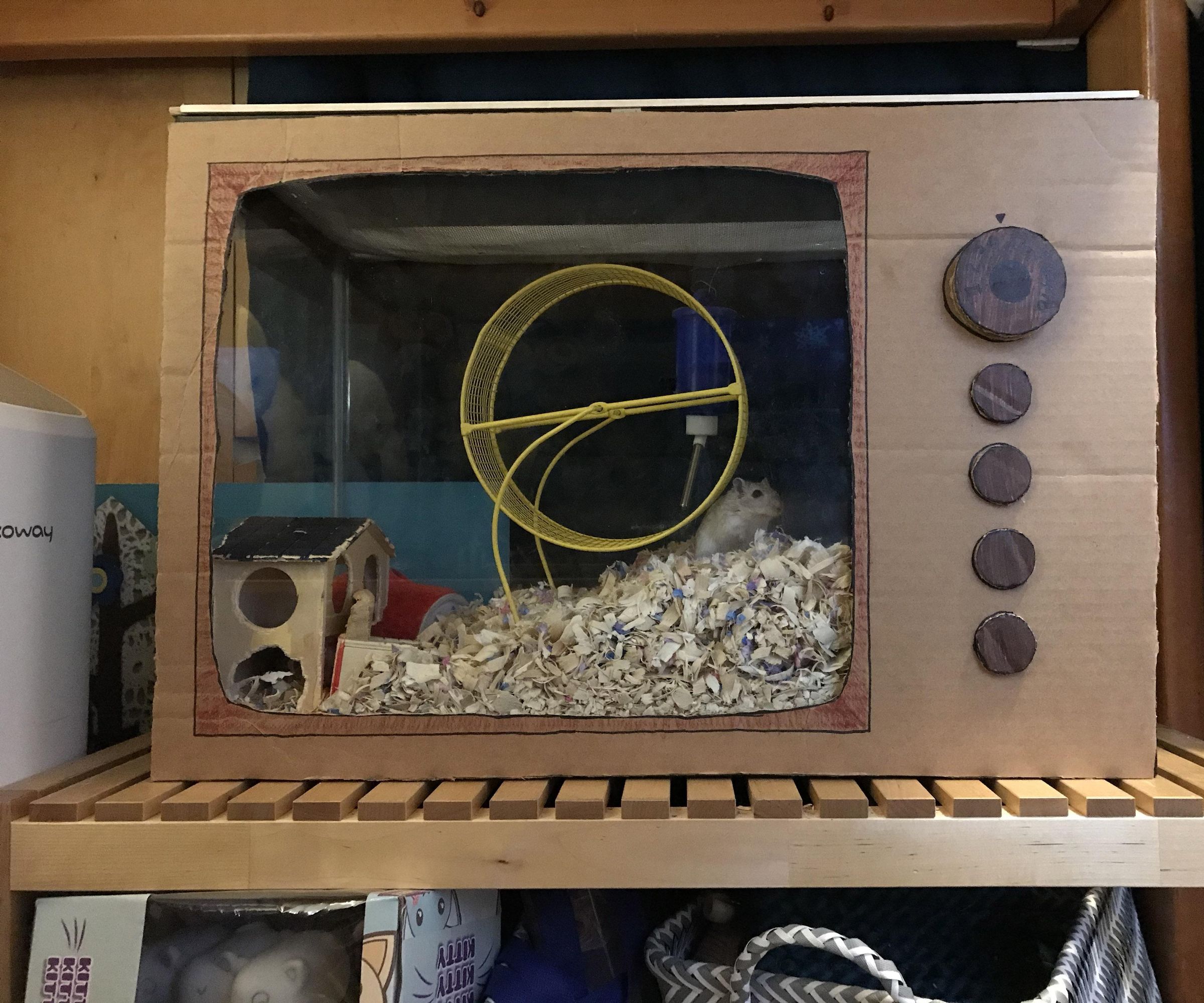Tank TV With Working Dial!