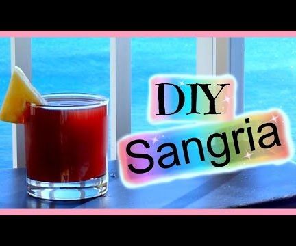 How to Make Sangria │ 2 Steps!