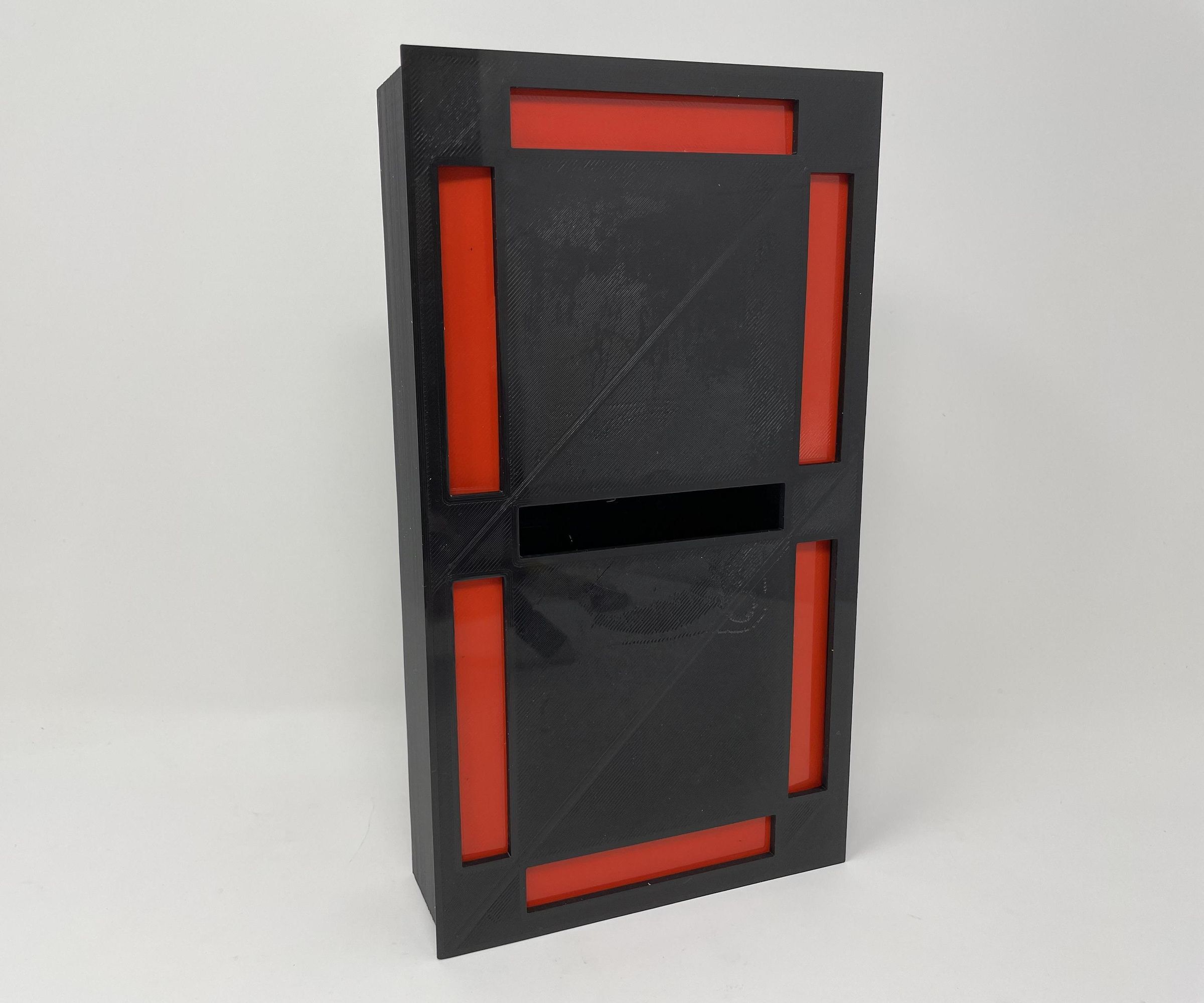 A 3D Printed Seven Segment Electro-Mechanical Single Motor Driven Display.