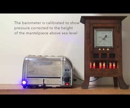 Nixie Clock Mood Barometer
