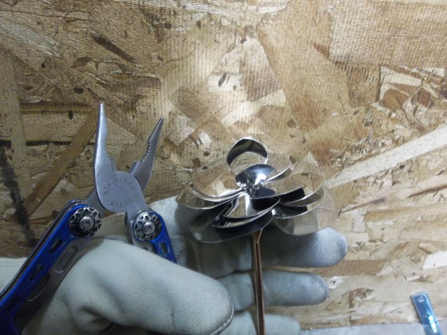 Metal Rose : 12 Steps (with Pictures) - Instructables