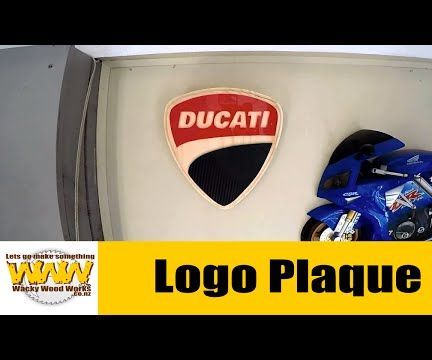 Ducati & Hyosung Logo Plaques