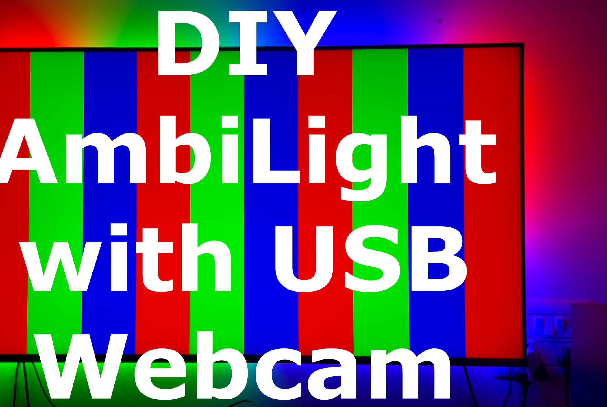 TV AmbiLight With USB Camera, Raspberry Pi and Arduino : 8 Steps (with ...