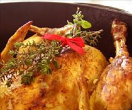 Roast Chicken With Fresh Herbs