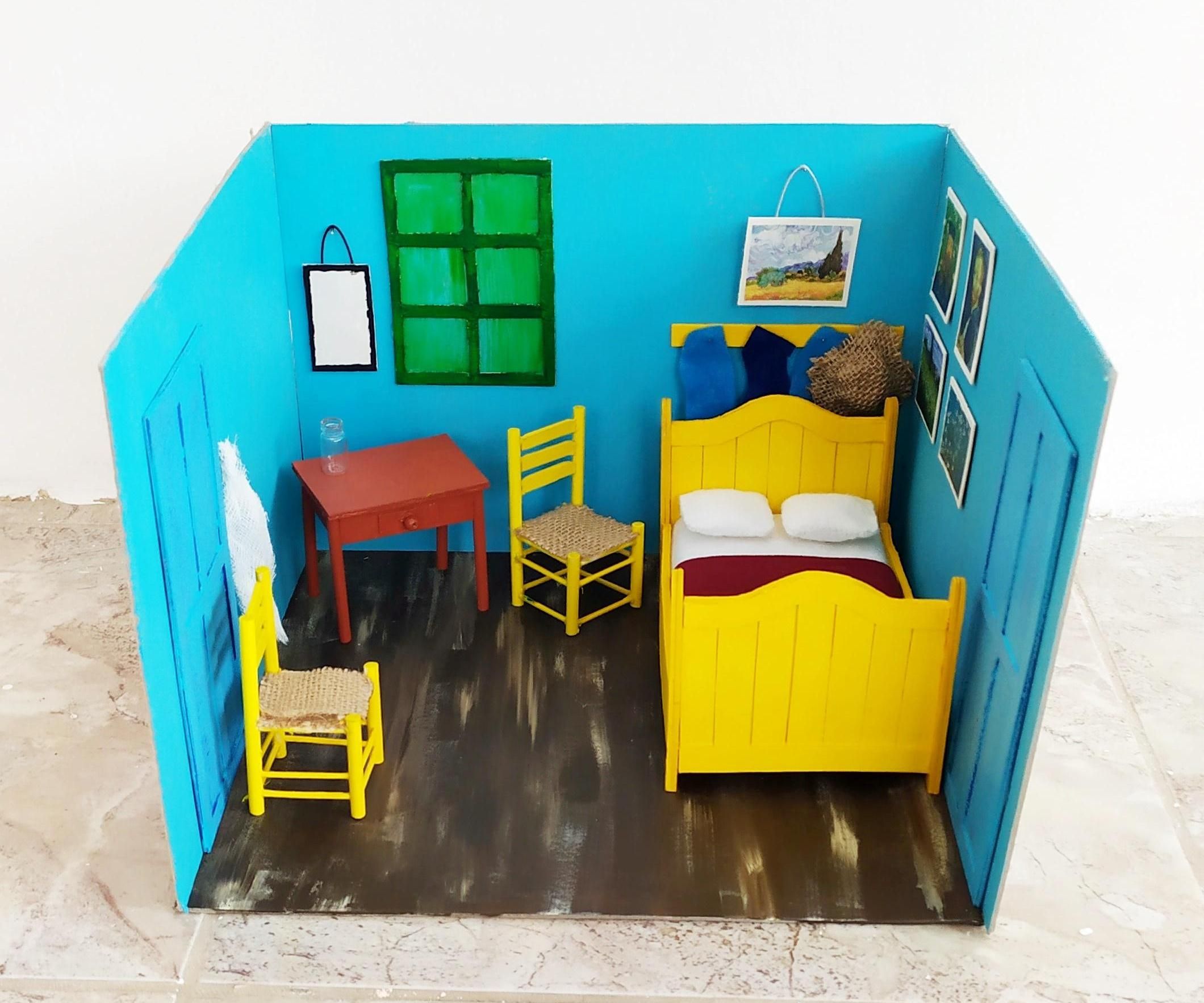 Miniature Bedroom in Arles 