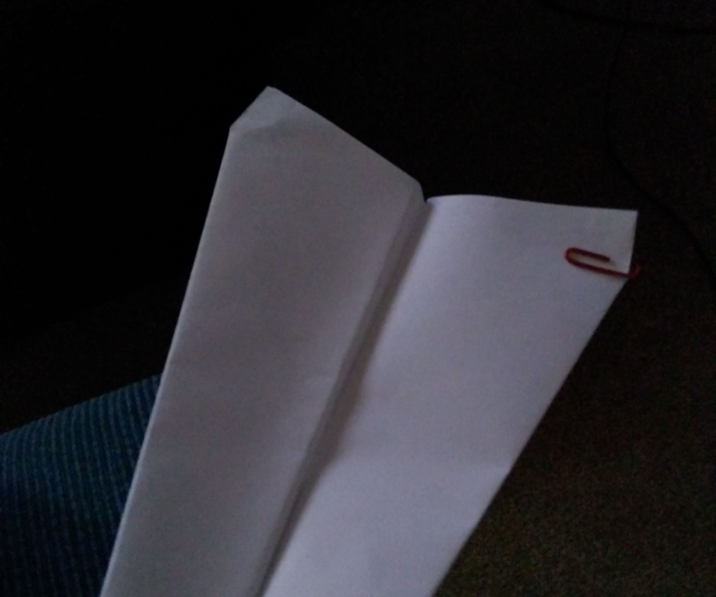 Paper Airplane Barrel Roll