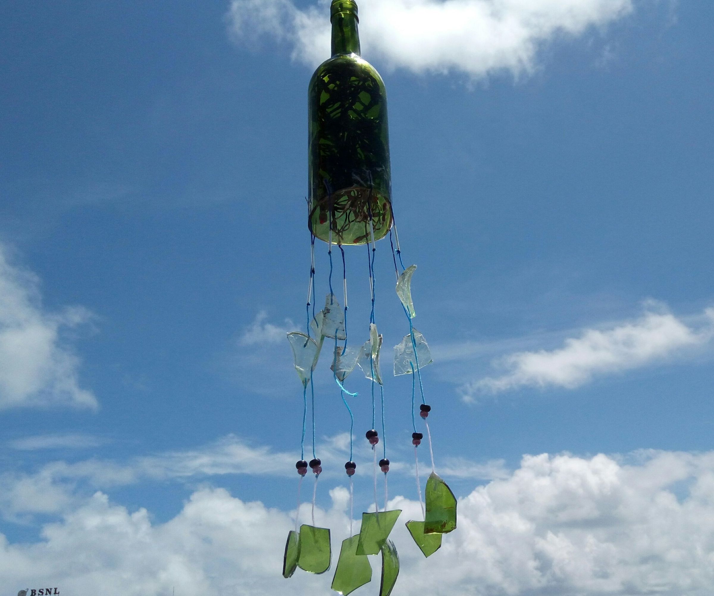 LED Glass Bottle Chimes
