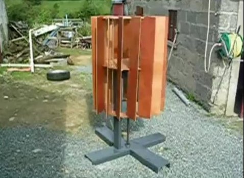 Evolution of a wind turbine.