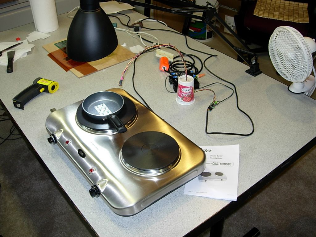 IR Temperature Controller for SMD Skillet Reflow