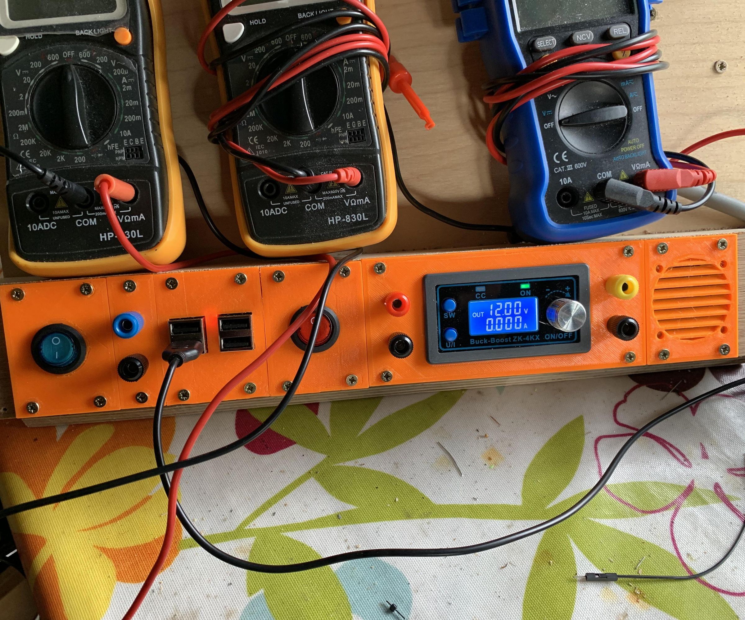 Electronic Workbench Tool Organiser Part 2 - Power Supply