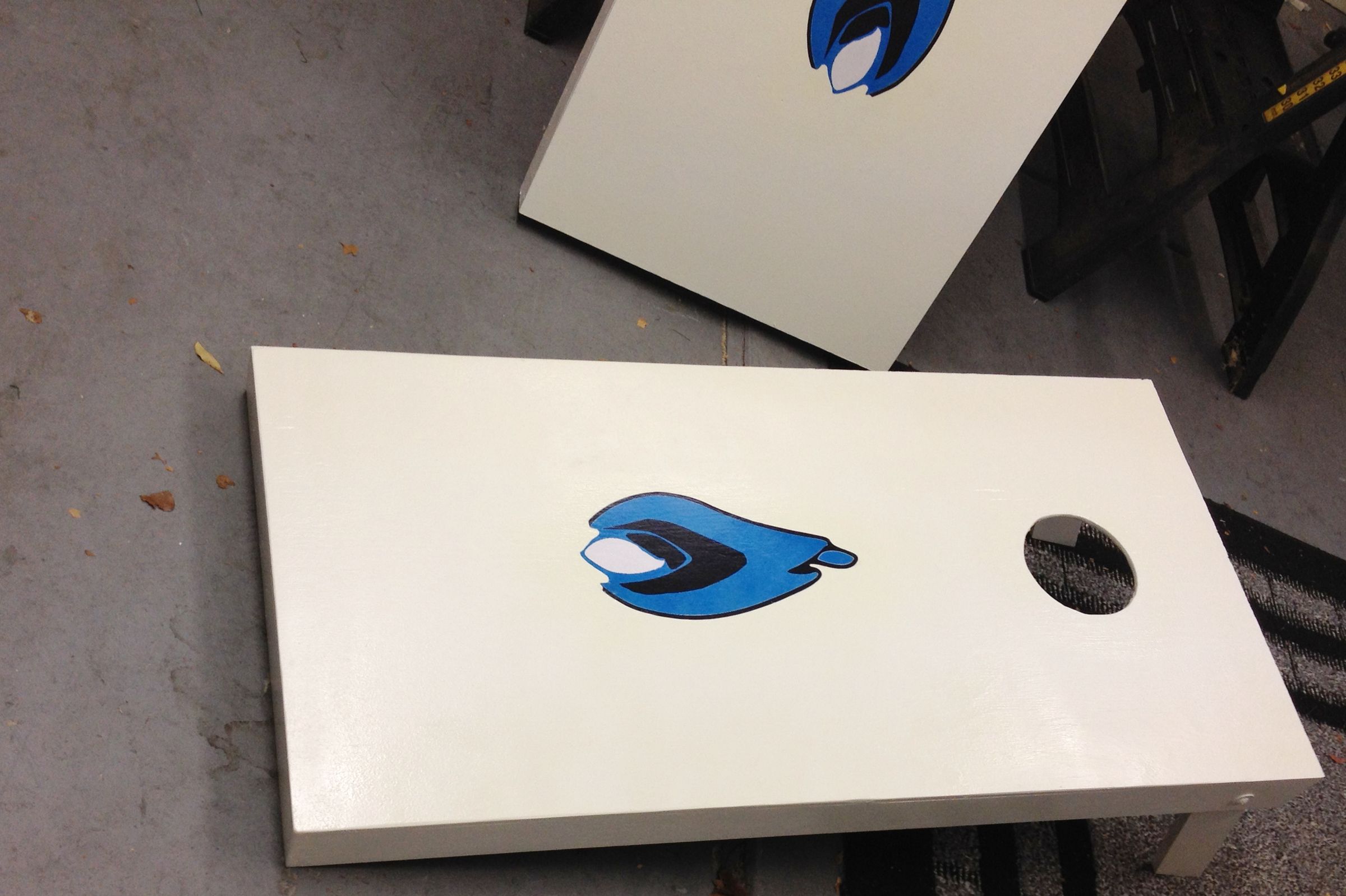 Cornhole Boards With Printed Logo