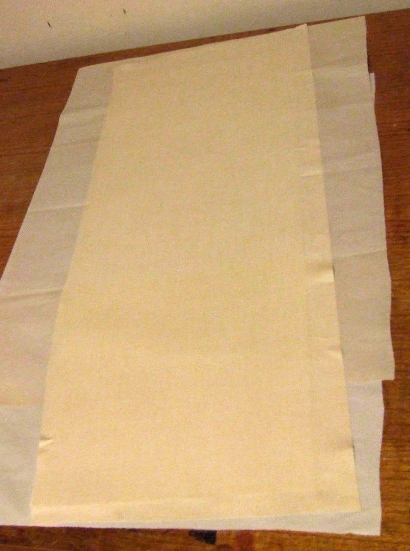  Smooth Fabric Over Card