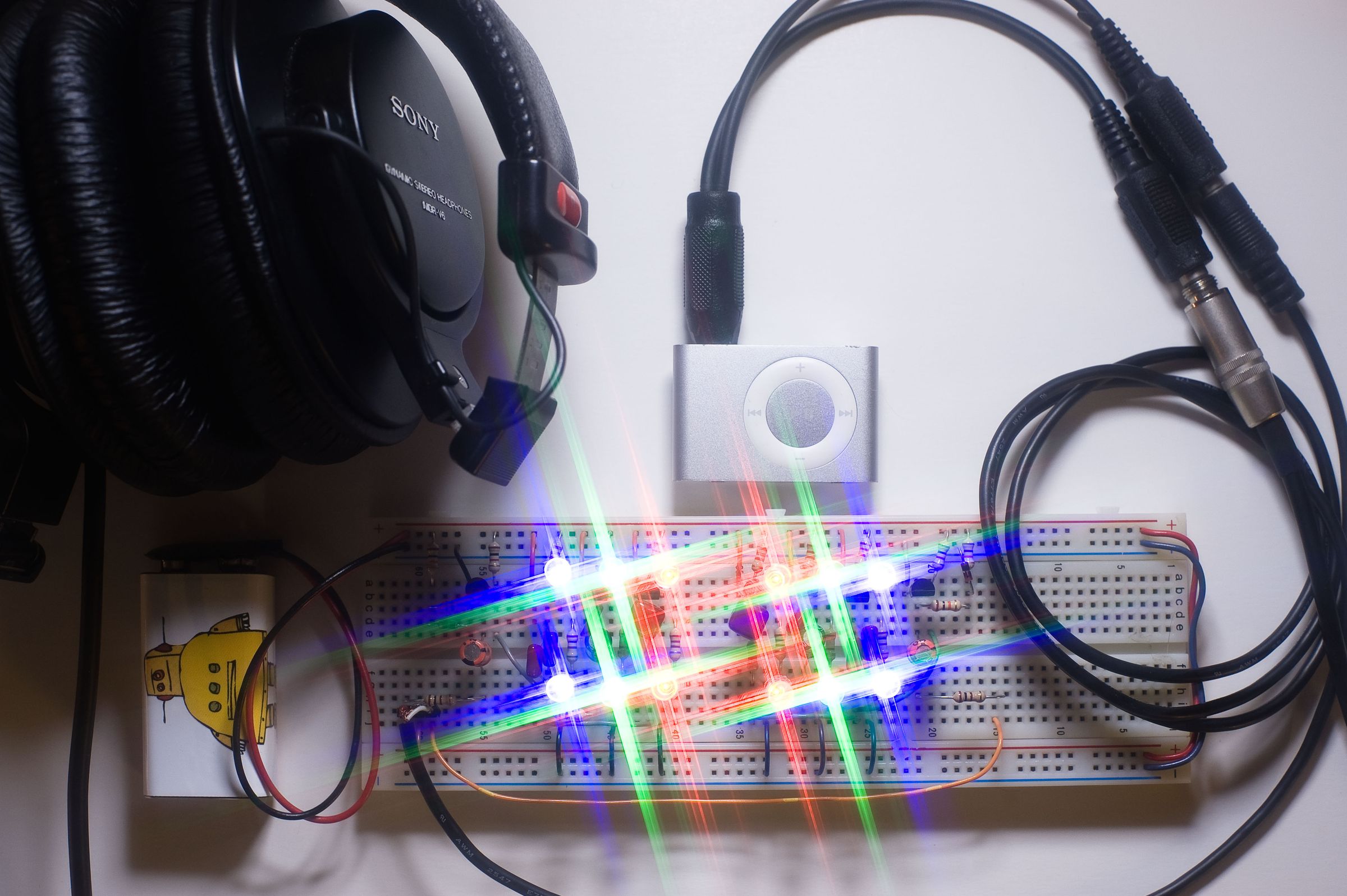 LED Color Organ Triple Deluxe