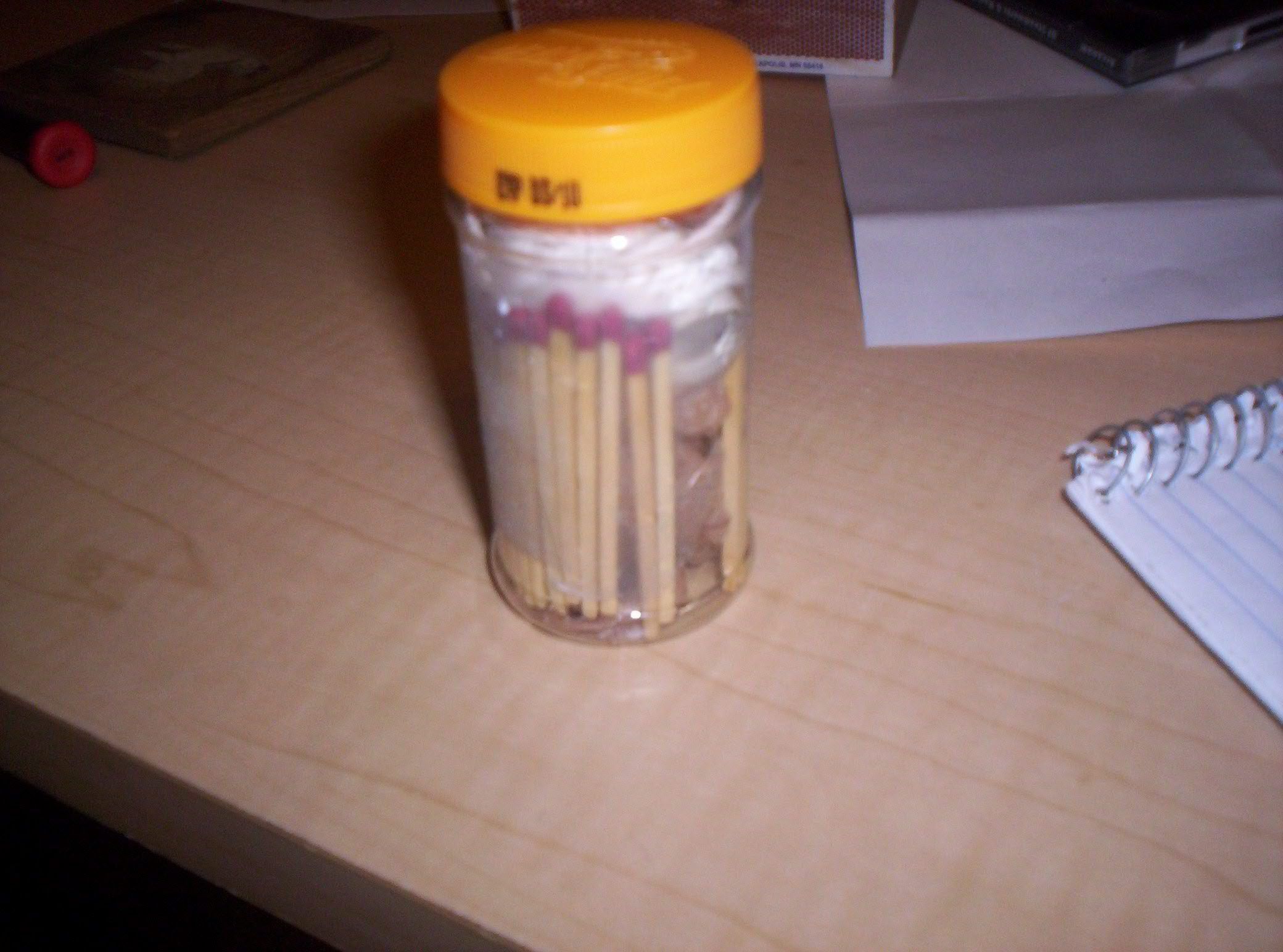 Crab Food Bottle Survival Kit