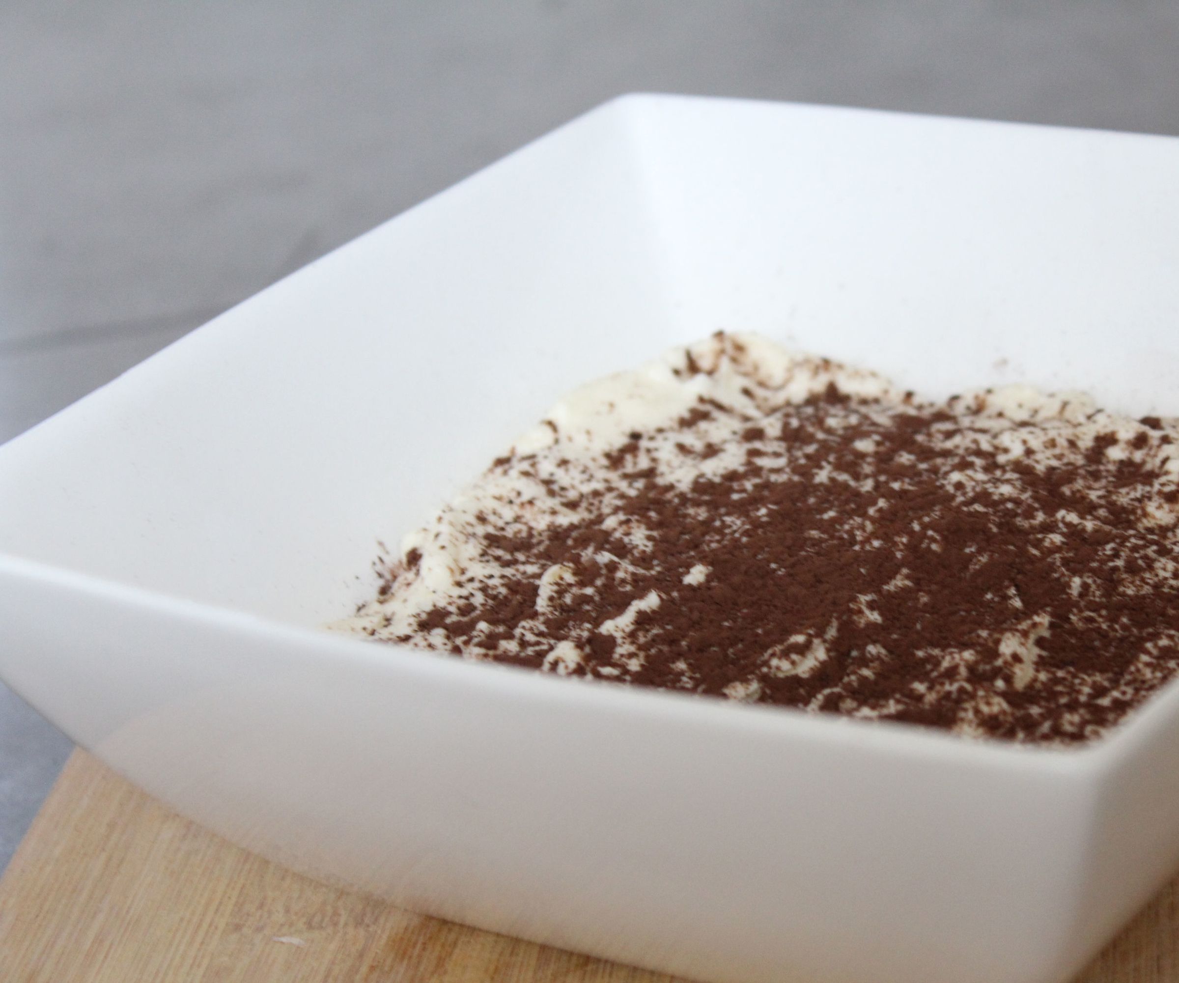 5 Minute Tiramisu (healthy Version)