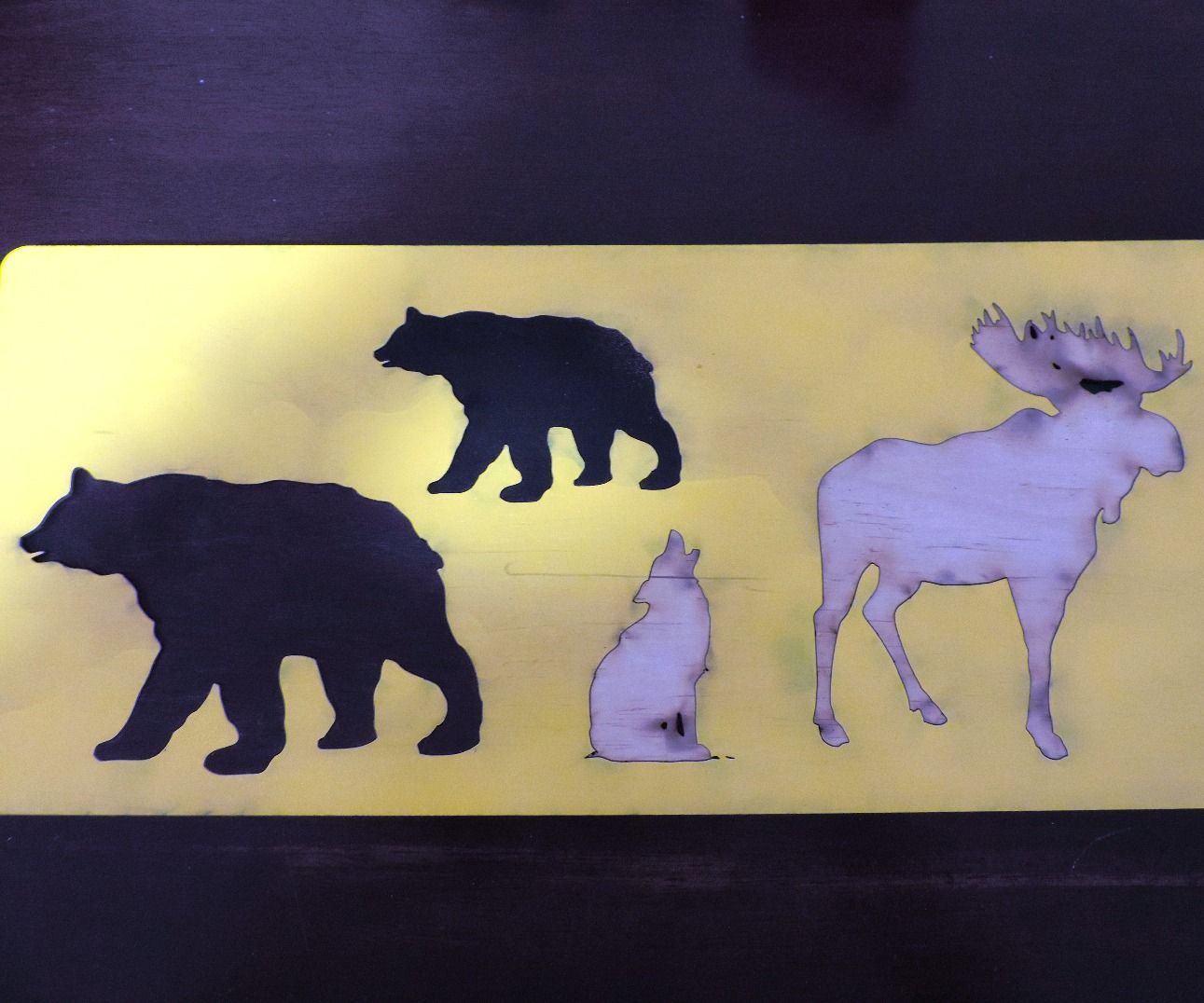 Laser Cut Animal Puzzle