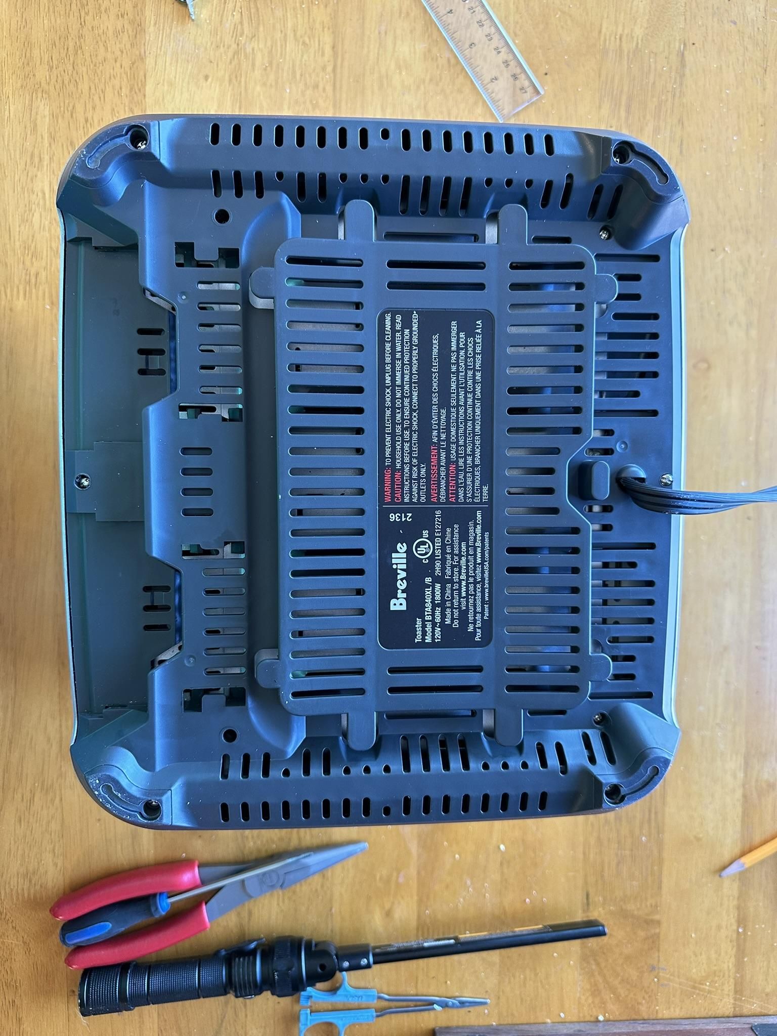 Breville DieCast Smart Toaster Heating Element Repair 9 Steps (with