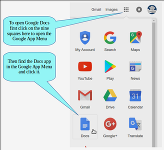 Open Google Docs