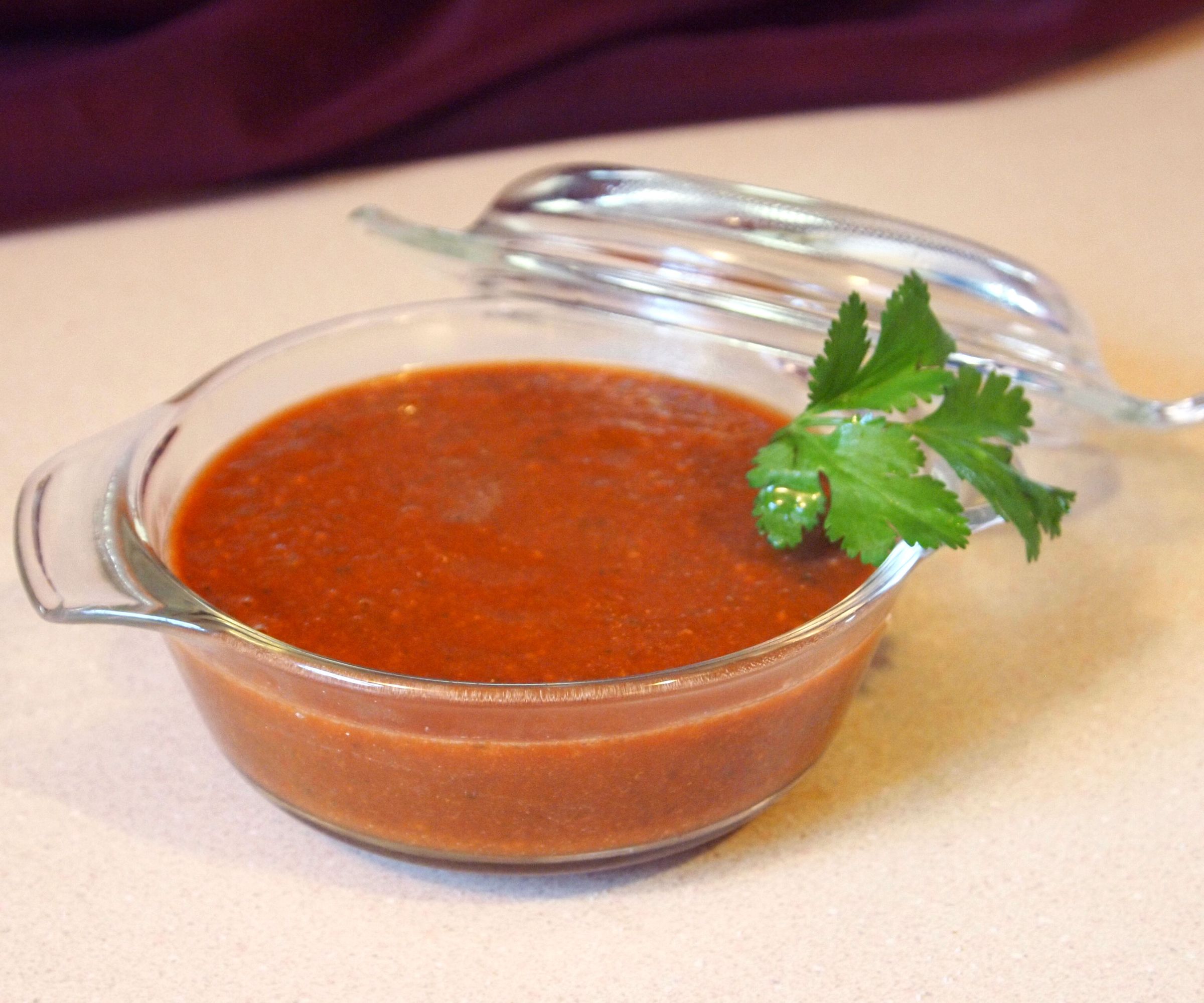 Healthy Homemade Taco Sauce