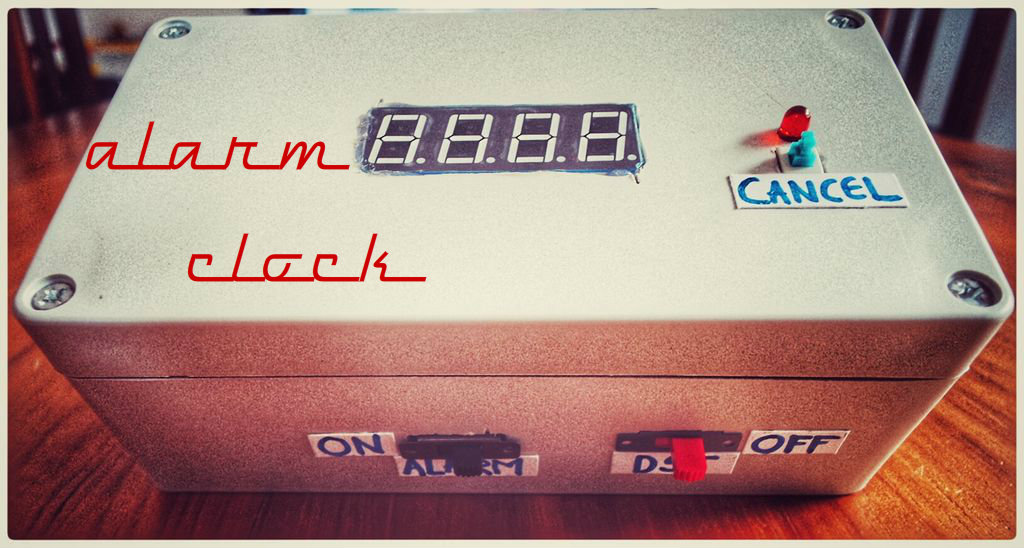 Alarm Clock  Using Atmega-328 and RTC