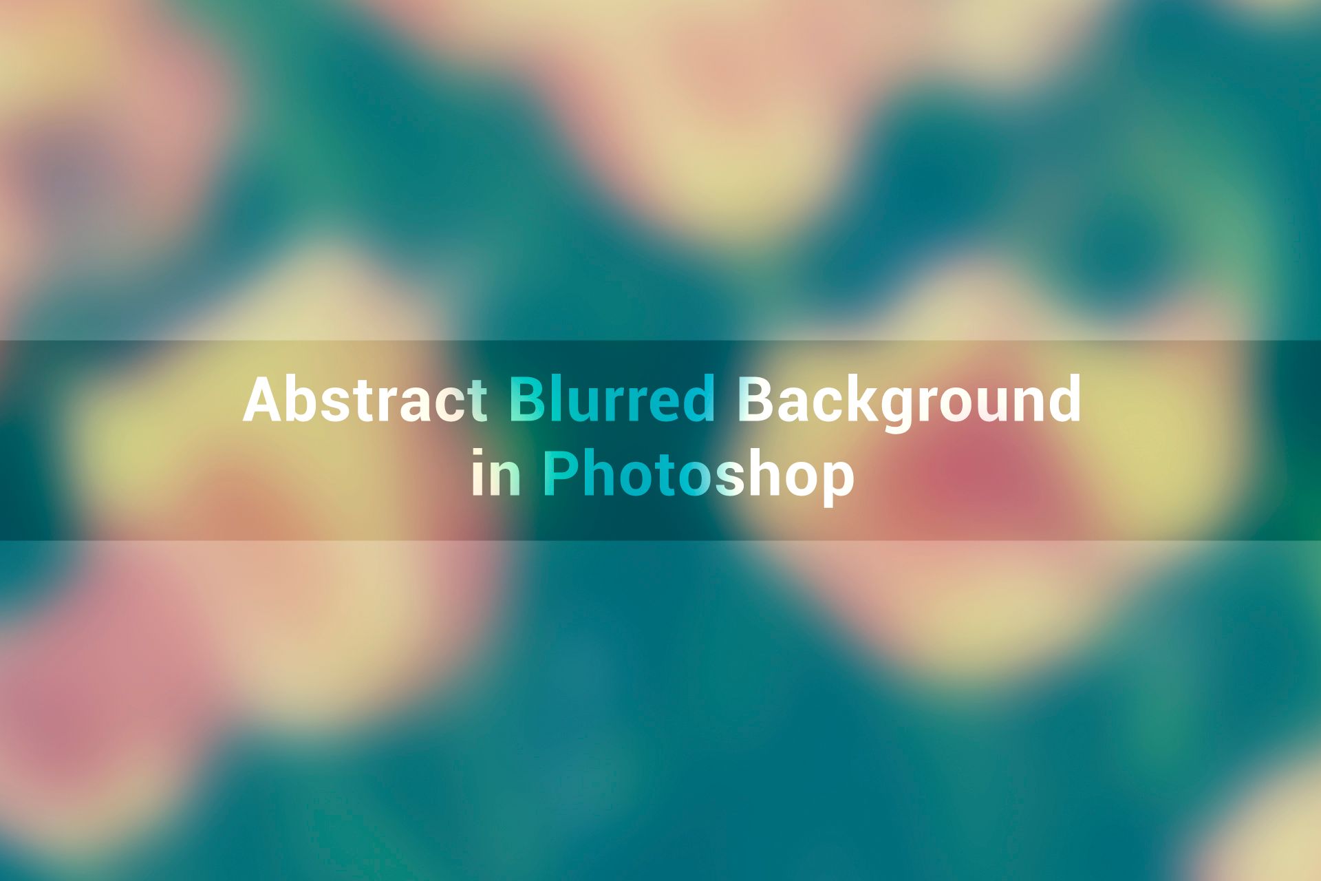 Abstract Blurred Background in 4 Steps Instructables
